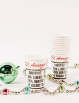 El Arroyo Holiday Heroes 12oz Party Cups