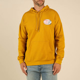Sendero Provisions Co. Cowboy Pro Shop Hoodie Goldenrod detail