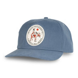 Sendero Provisions Co. Burro Lady Snapback Hat in Blue angled view