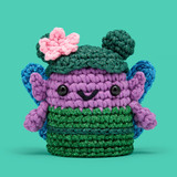The Woobles Beginner Crochet Kit Esperanza The Fairy finished