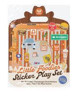 Penguin Random House Whataburger Little Foodies Reusable Sticker Play Set full package