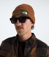The North Face Salty Lined Beanie in Burnt Umber