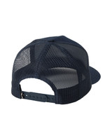 Billabong Men's Stacked Trucker Hat Midnight Navy front view