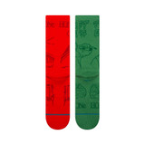 Stance x Home Alone Crew Socks multicolor detail view