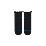 Stance Women's Ruffle Icon Quarter Socks in Black