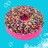 Garb2Art Donut Sprinkles Bath Bomb Strawberry Punch