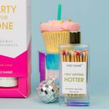 Chez Gagne Glass Bottle Matches in Only Getting Hotter / Rainbow