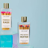 Chez Gagne Glass Bottle Matches in Only Getting Hotter / Rainbow