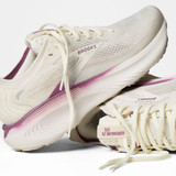 Brooks Women's Adrenaline GTS 25 Coconut and Argyle back perspective