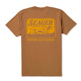 The Seager X Mossy Oak Men's Bird Dog Tee in Brown