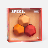 Speks Odds 3 Silicone Balls in Orange Planes