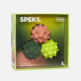 Speks Odds 3 Silicone Balls in Green Spurs