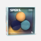 Speks Odds 3 Silicone Balls in Blue Lines