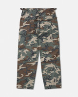 The RVCA Men's Dayshift Cargo Pants in Vintage Woodlands