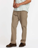 The RVCA Men's Americana Chino 2 Pants in Coyote