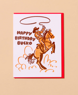 Happy Birthday Bucko Card