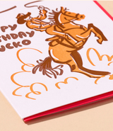 Happy Birthday Bucko Card