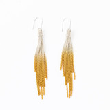 Ink & Alloy Ivy Mixed Metal Tassel Earrings