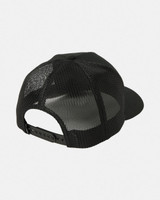 RVCA Peal Cove Curved Trucker in Black