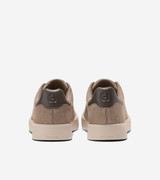The Cole Haan Men's GrandPrø Luxe Slip-On Sneakers in Morel Nubuck