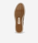 The Cole Haan Men's GrandPrø Luxe Slip-On Sneakers in Morel Nubuck