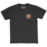 Texas Hill Country Provisions Men's Bone Chillin' Tee in Vintage Black side view