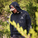 The Texas Hill Country Provisions THC Flag Snapback Hat in Tan