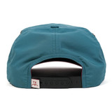 Texas Hill Country Provisions All's Good Nylon Guadalupe Snapback Hat in Blue side view