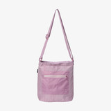 Thread Wallets Black Mini Utility Tote Bag Mauve side view