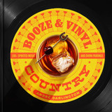 Hachette Booze & Vinyl Country Book The Booze & Vinyl Country Book hardcover edition