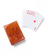 Matr Boom Texas Bluebonnet Leather Game Set front view