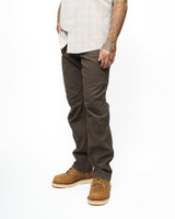 Off The Grid Surplus Trailblazer Standard Fit Pants Dark Brown front view