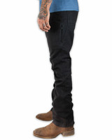 Off The Grid Surplus Trailblazer Boot Cut Pants Black detail