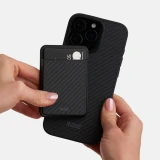 The Ridge MagSafe Cardholder in Carbon Fiber 3K