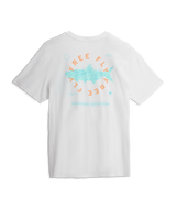 The Free Fly Men's Target Species Pocket Tee in White