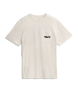 Free Fly Men's Wild Pursuits Pocket Tee Heather Birch front view