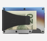 The Ridge Burnt Titanium Wallet Money Clip