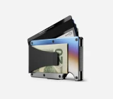 The Ridge Burnt Titanium Wallet Money Clip