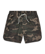 The Free Fly Boys' Reverb Shorts in Woodlands Camo