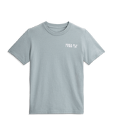 Free Fly Boys' Wild Pursuits Tee Ocean Mist front