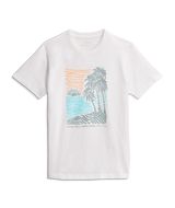 The Free Fly Boys' Wish You Were Here Tee in White