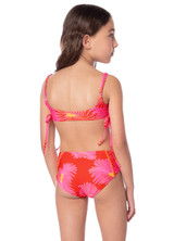 Maaji Girl's Seychelles Bikini Set in Pink Overflow