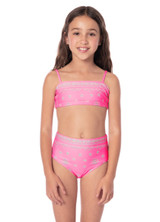 Maaji Girl's Boho Bandana Bikini Set Maaji Girl's Boho Bandana Bikini Set back view