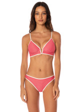 Maaji Women's Coral Ripple Parade Bikini Top