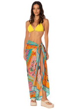 Maaji Women's Isla Pareo Cover Up in Maaji Women's Isla Pareo Cover Up full length