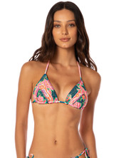 Maaji Women's Floral Alana Bikini Top back view