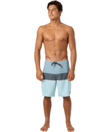 The O'Neill Men's Hyperfreak Heat Block 19 inch Boardshorts in Lead Grey