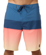 The O'Neill Men's Hyperfreak Heat Block 19 inch Boardshorts in Persimmon