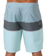 The O'Neill Men's Hyperfreak Heat Block 19 inch Boardshorts in Lead Grey