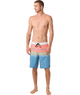 O'Neill Men's Hyperfreak Heat Stripe Boardshorts Captains Blue back